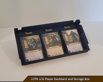 LOTR LCG Player Dashboard and Storage Box | Lord of the Rings The Card Game LCG