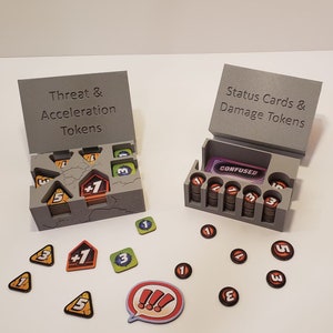 Almacenamiento de tokens de Marvel Champions / Marvel Champions El juego de cartas LCG