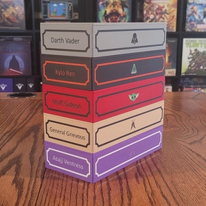 Star Wars Villainous Character Boxes Base Set | Star Wars Villainous Power of the Dark Side Board Game