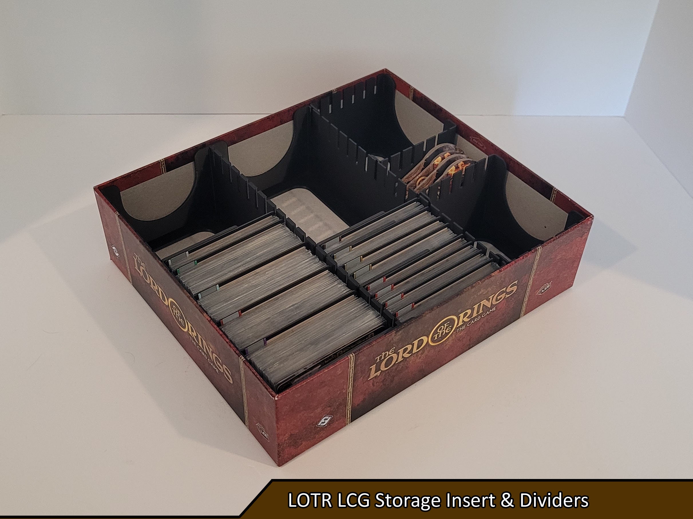LOTR LCG Storage Insert & Dividers | Lord of the Rings the Card