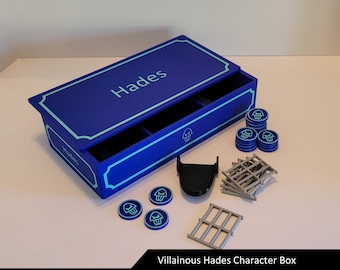 Hades Charakter Box | Schurkisches Brettspiel
