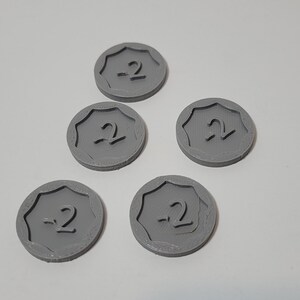 Strength Tokens Upgrade Villainous Board Game - Etsy