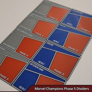 Divisores de jogo da fase 5 dos campeões da Marvel | Marvel defende o jogo de cartas LCG