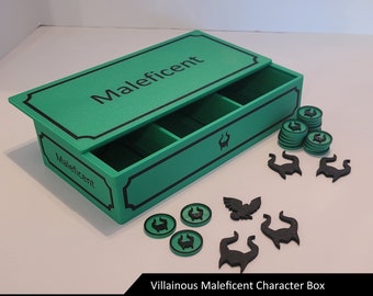 Maleficent Character Box | Villainous Board Game