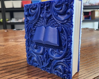 Wizard Tome Book Dice Vault and Rolling Tray | Magnetic Case | Dungeons and Dragons | DnD | D&D RPG Game | Dice Container
