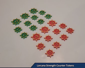 Lorcana Strength Counter Tokens | Lorcana TCG