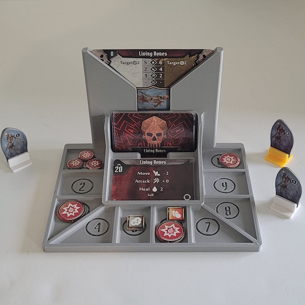 Gloomhaven Monster Tracker Dashboard Stand | Gloomhaven Board Game | No Spoilers