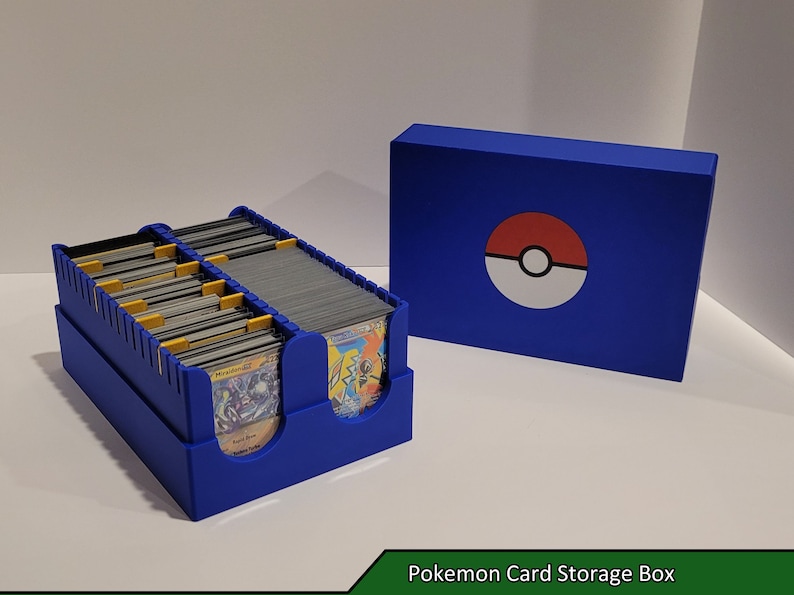 Pokemon Large Card Storage Box Pokemon TCG image 1