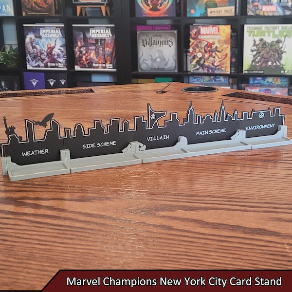 Marvel Champions New York City Card Stand | Marvel Champions The Card Game LCG