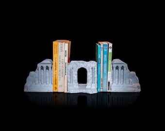 Ruined Bookends | Roman Ruins Style