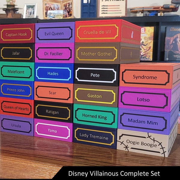 Villainous Storage Box Etsy