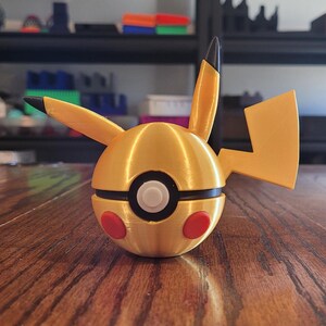 Metallic Electric Mouse Monster Ball