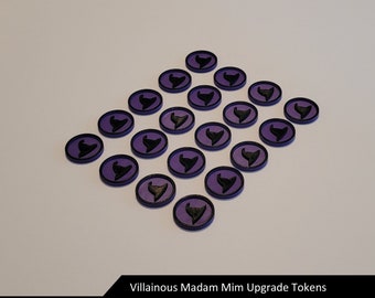 Gettoni di aggiornamento Madam Mim / Gioco da tavolo malvagio