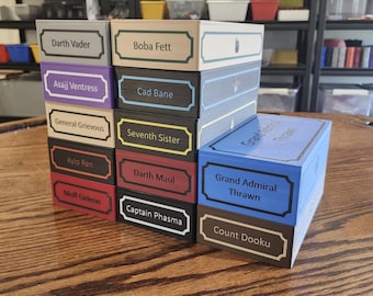 Star Wars Villainous Character Boxes Complete Set | Star Wars Villainous Board Game