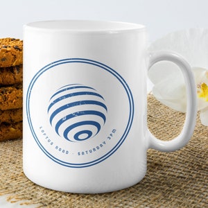 Loftus Road - Tazza in ceramica da 11 once - Design psichedelico nei colori della squadra - regalo per la casa o l&#39;ufficio