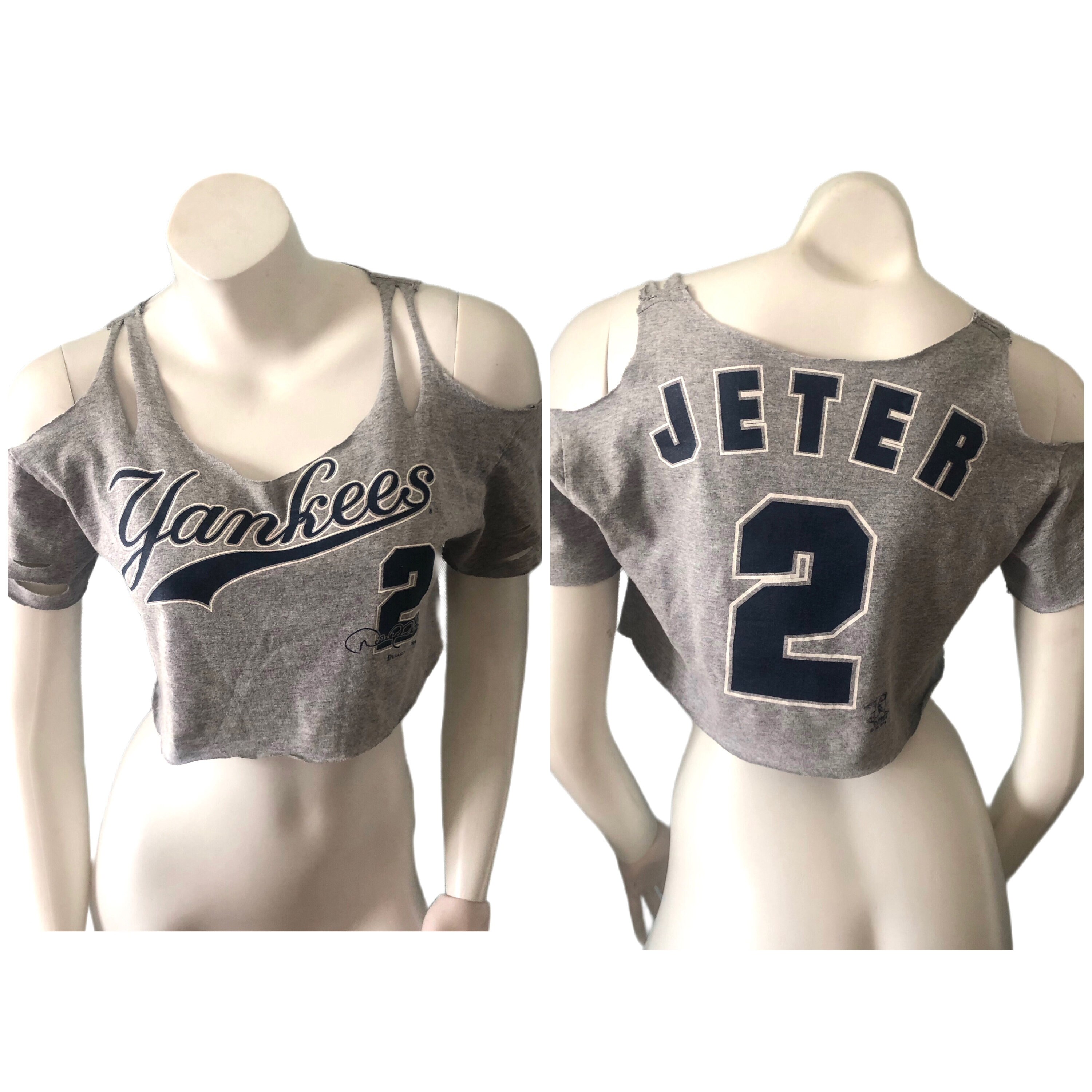 Ny yankees hotsell crop top