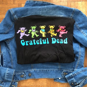 GRATEFUL DEAD Custom Jean Jacket image 10