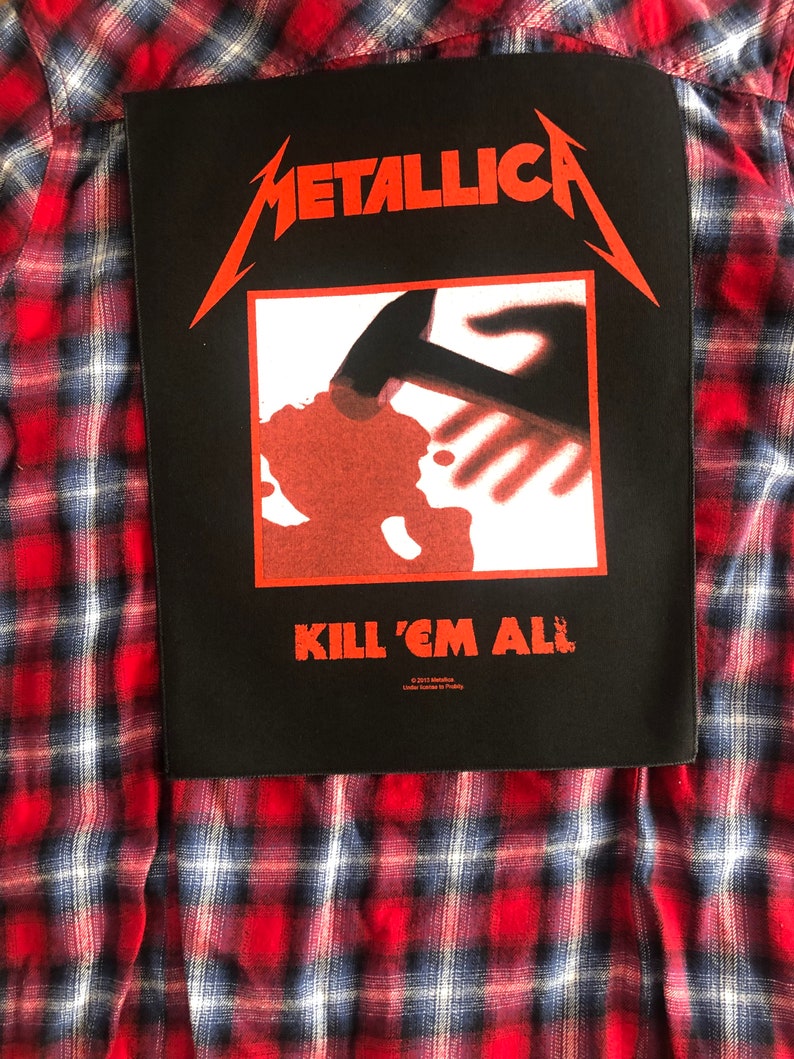 ROCK BAND Flannel Shirt Etsy