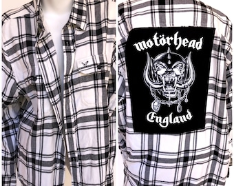 MOTORHEAD Made To Order Band Flannel Shirt