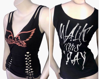 AEROSMITH Weave T-shirt Tank Top