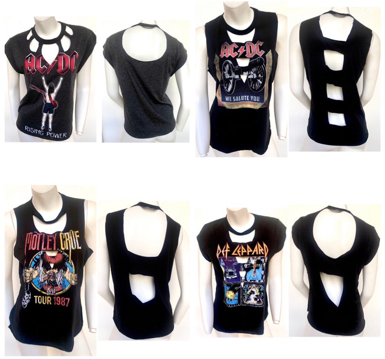 Create Your Own Custom Order CUT OUT T-Shirt Top image 4