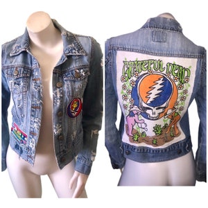 GRATEFUL DEAD Custom Jean Jacket image 5