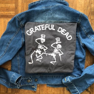 GRATEFUL DEAD Custom Jean Jacket image 8