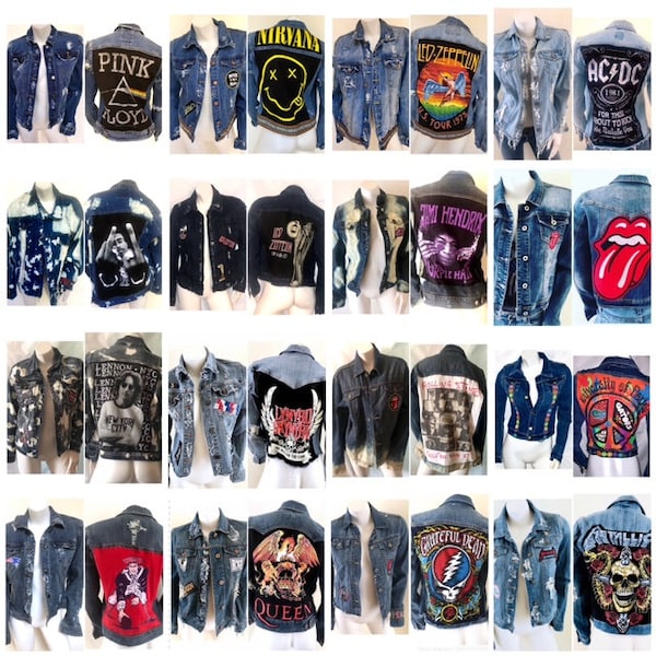 CREATE YOUR OWN Custom Order Jean Jacket