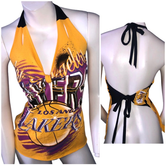 Los Angeles LAKERS Basketball Halter Top 