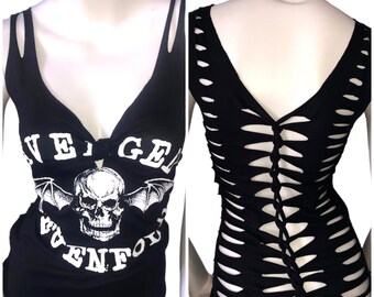 AVENGED SEVENFOLD Cut Weave T-shirt Tank Top