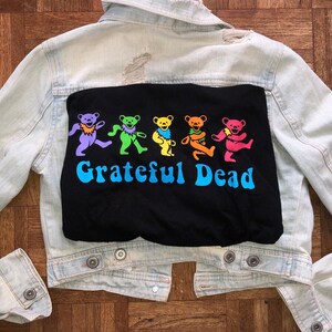 GRATEFUL DEAD Custom Jean Jacket image 9