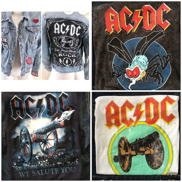 Band Jean Jacket - Etsy