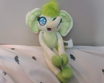 Coconut Lime the 10” Fur by the Foot Elephant Plush!