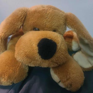 Antics, de zeldzame vintage hondenknuffel van Matthew Fox!