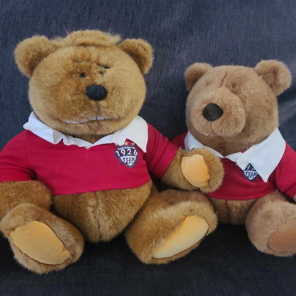 Kid Kodiak and Brownie Muldoon: 2 Land's End Gund Bears!