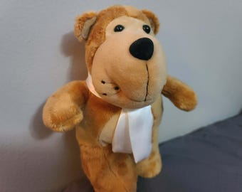 Yuri the Well-Loved Born Products Aviation Teddy Bear!