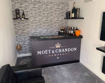 Moet and Chandon sign 6ft x 3ft bar sign