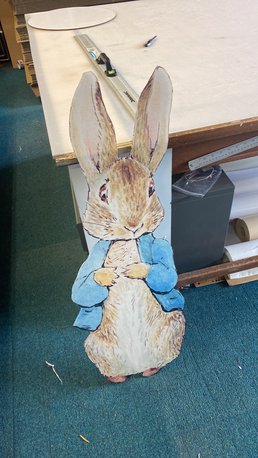 Peter Rabbit 1m High Baby Shower Events Prop | Etsy UK