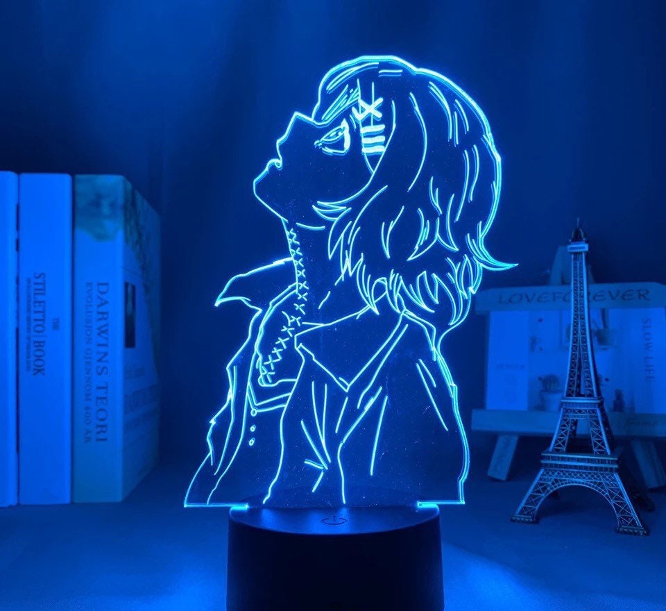 Lampe Led 3D Veilleuse Juzo Suzuya - Tokyo Ghoul
