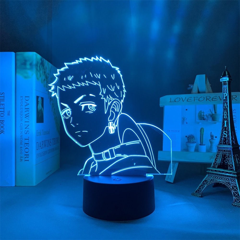 Lampe Led 3D Veilleuse Takashi Mitsuya - Tokyo Revengers