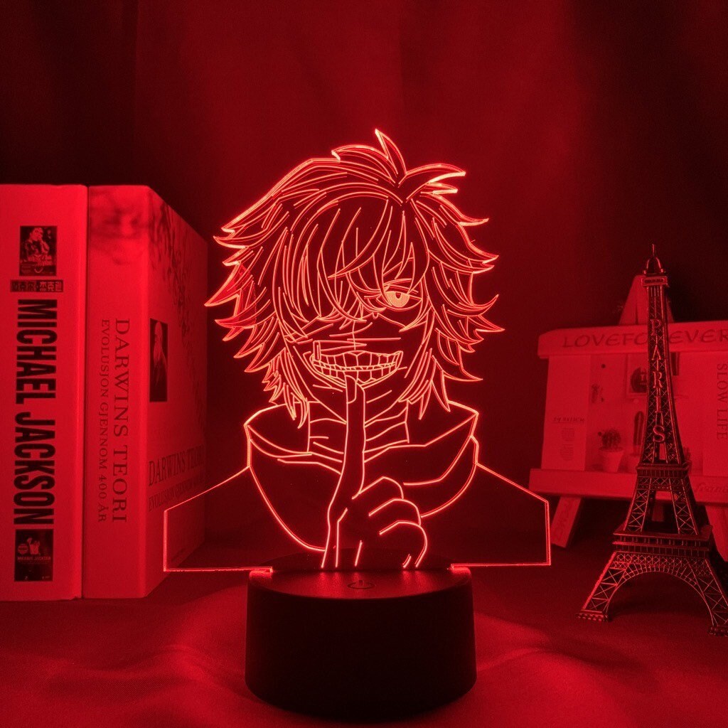 Lampe Led 3D Veilleuse Ken Kaneki Ghoul - Tokyo Ghoul