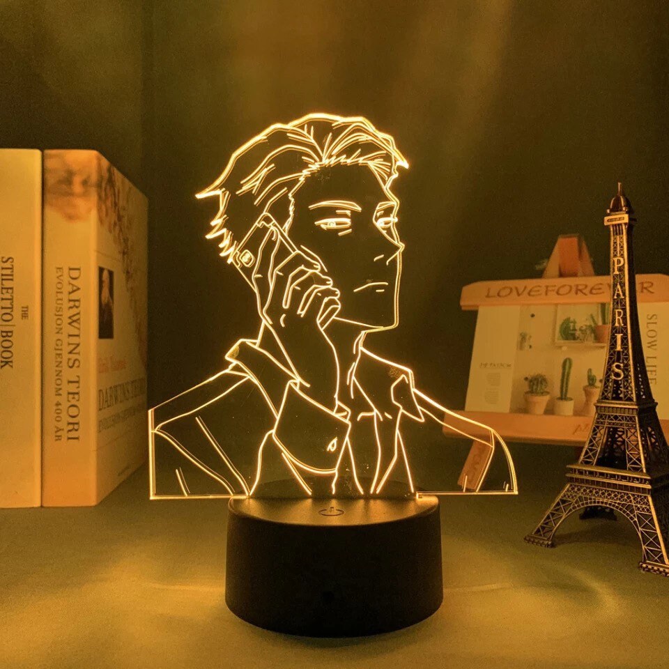 Lampe Led 3D Veilleuse Jujutsu Kaisen Kento Nanami