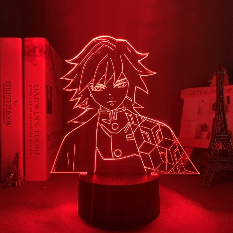 Lampe Led 3D Veilleuse Giyu Tomioka - Demon Slayer