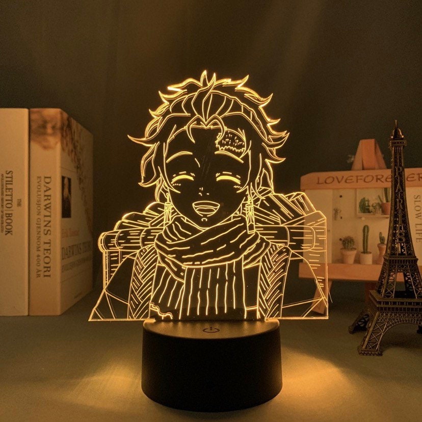 Lampe Led 3D Veilleuse Demon Slayer Tanjiro