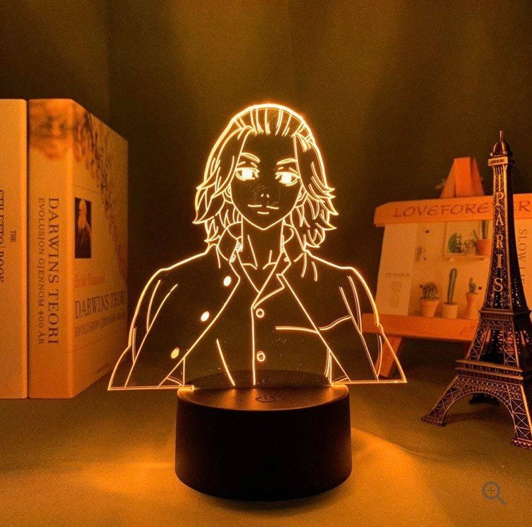 Lampe Led 3D Veilleuse Mikey - Tokyo Revengers