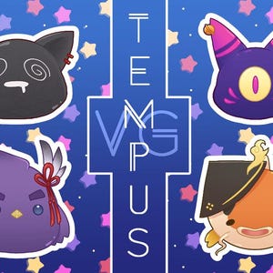 Holostars Tempus Mascot Sticker Sheets