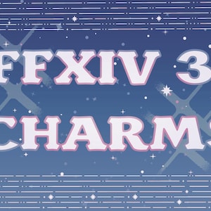 FFXIV 3&quot; Acrylic Charms