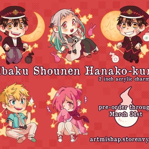 Jibaku Shounen Hanako-kun - 2&quot; Charms