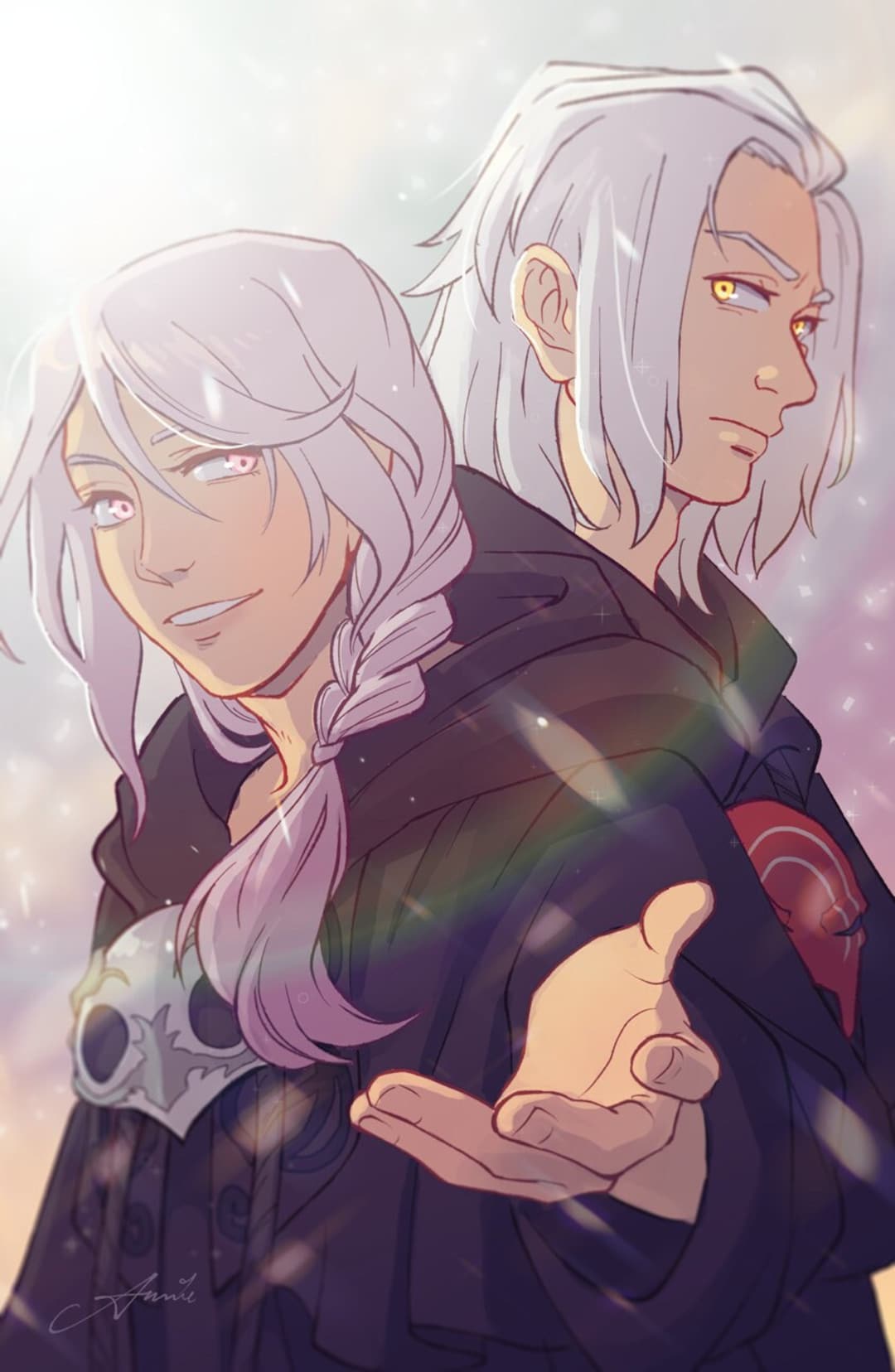 FFXIV エメトセルクとヒュトロダエウス 11 x 17 プリント - Etsy