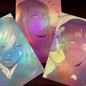 FFXIV Holographic Medium Prints
